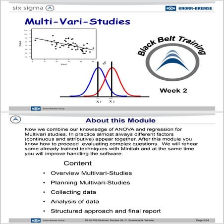 Javier Garcia - Verdugo Sanchez - Six Sigma Training - W2 Multi - vari Studies