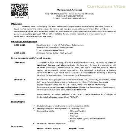 Hazazi CV2 Updated 2015