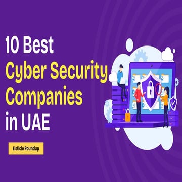 10 Best Cybersecurity Companies in The UAE | PDF
