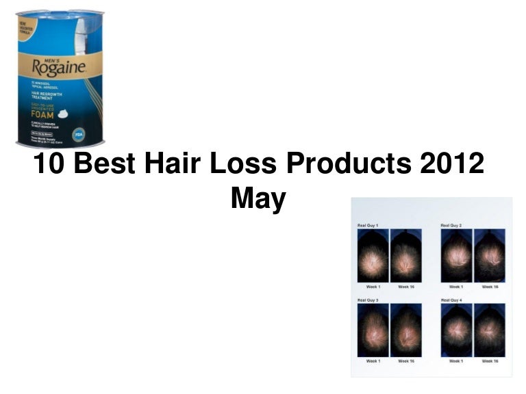 Natural Treatment Reviews10 Best Hair Loss Products 2012 May