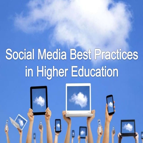 10 Social Media Best Practices in Higher Education