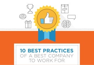 10 Best Practices of a Best Company to Work For