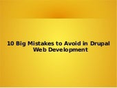 10 Common Mistakes to Avoid in Drup...