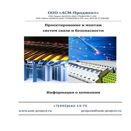 ASM-Project. Company overview - 2015