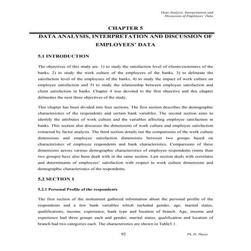 Thesis data analysis | PPTX