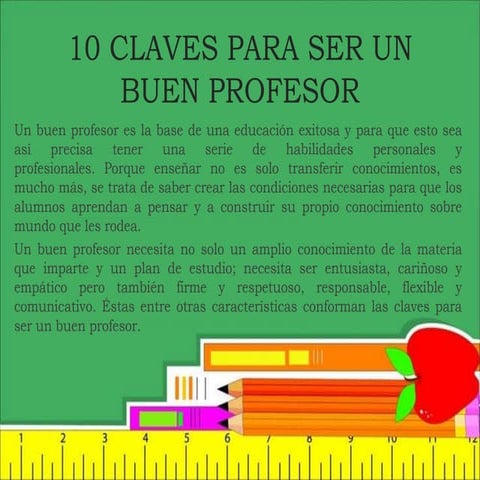 10 claves para ser un buen profesor | PPTX