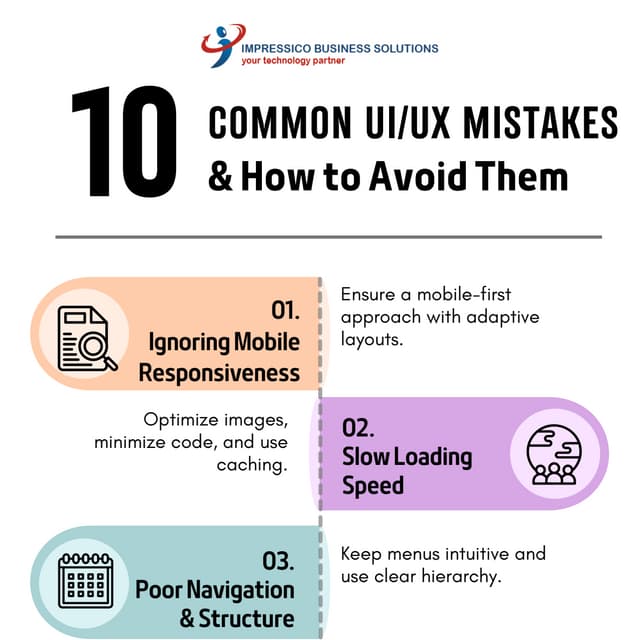 10 Common UI/UX Mistakes & How to Avoid Them | PDF