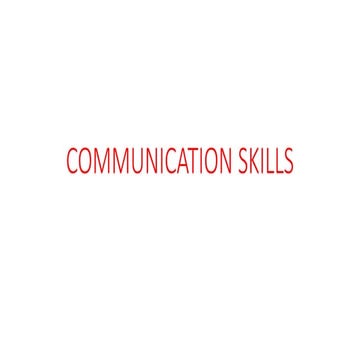 CLASS 10 EMPLOYBILITY SKILLS: COMMUNICATION SKILLS- PART 1.pptx