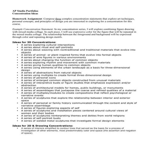 10 concentration ideas all portfolios