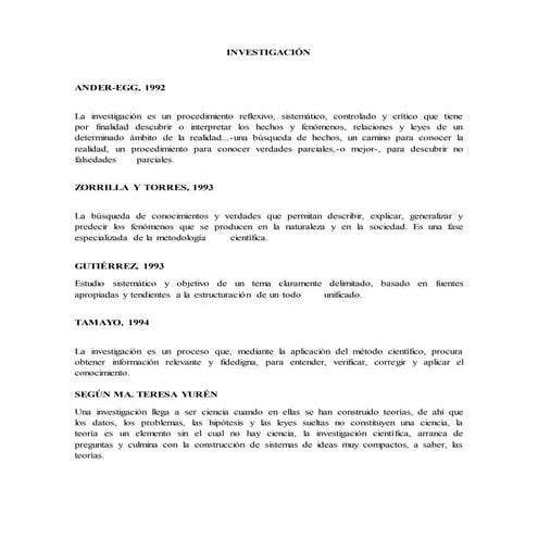 10 conceptos de investigacion