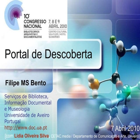 Portal de Descoberta: um OPAC com vida social e algo mais
