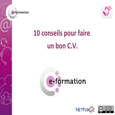 10 conseils pour un bon cv