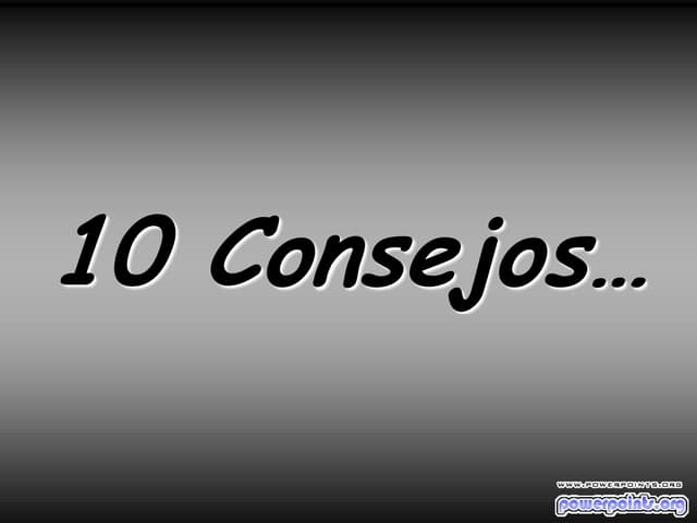 10 consejos