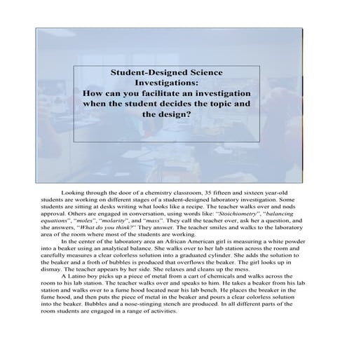 Article Investigations