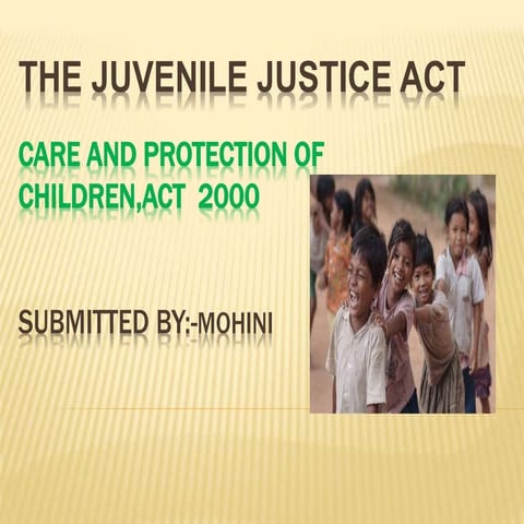 Juvenile Justice Act,2000