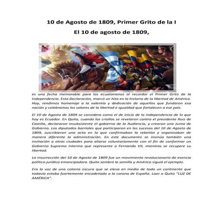 10 de agosto de 1801 PDF
