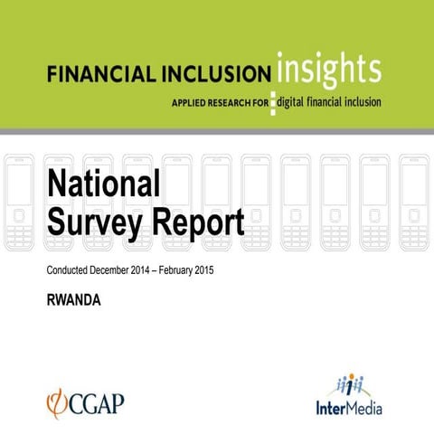 Financial inclusion Insights: Rwanda 2015