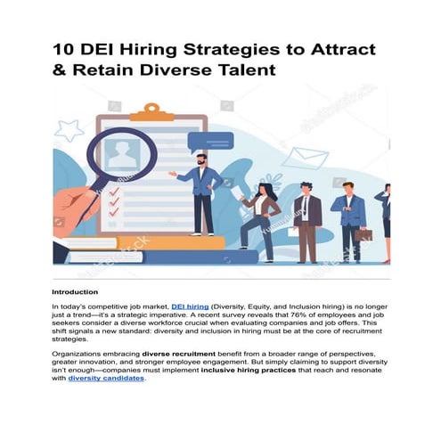 10 DEI Hiring Strategies to Attract & Retain Diverse Talent.pdf