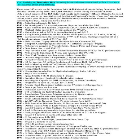 30 Memorable Events from 1986 | PDF
