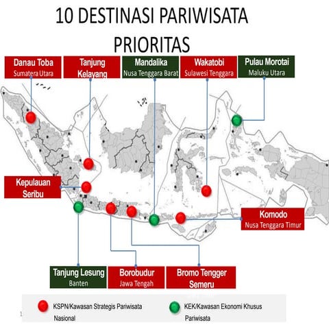 10 destinasi pariwisata prioritas