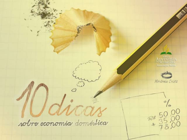 10 dicas sobre economia domestica