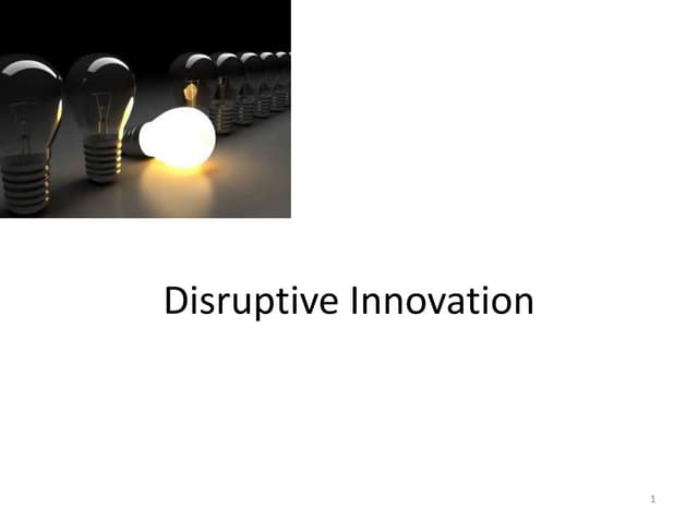 5 Examples Of Disruptive Innovation