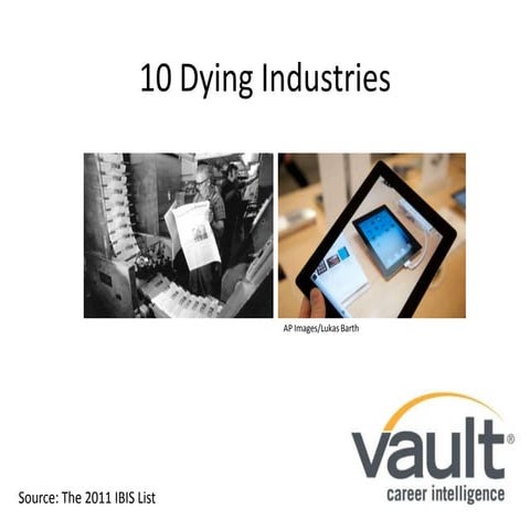 10 Dying Industries