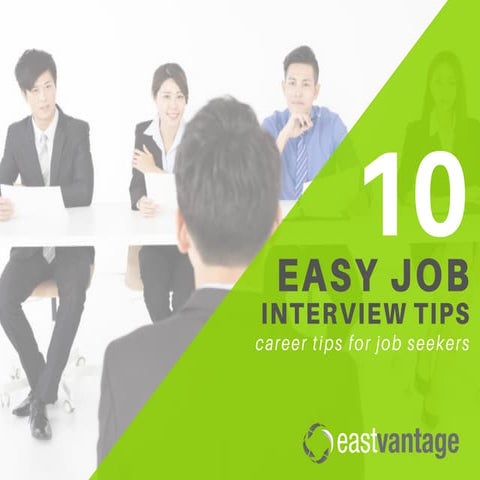10 Easy Job Interview Tips