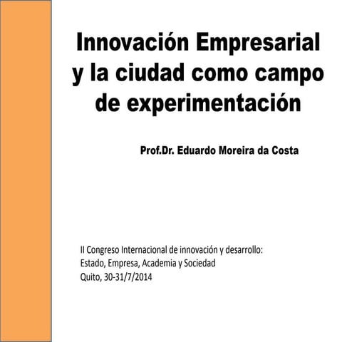 Eduardo Moreira Costa - Innovación es más
