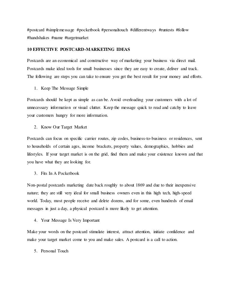 inexpensive postcards