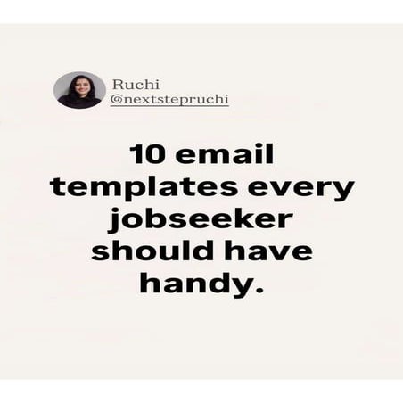 10 Email Templates every jobseekerrr.pdf