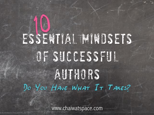 10 essential mindsets of successful...
