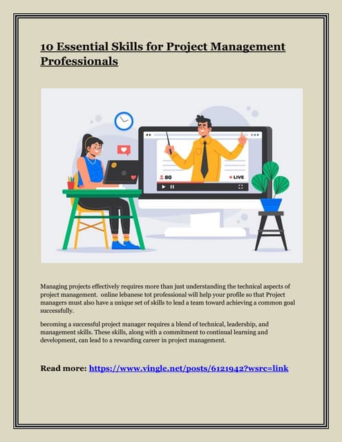 10 Essential Skills For Project Management Professionals Pdf 10 Essential Skills For Project Management Professionals Pdf