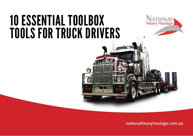 10 Essential Toolbox Tools for Truck Drivers
