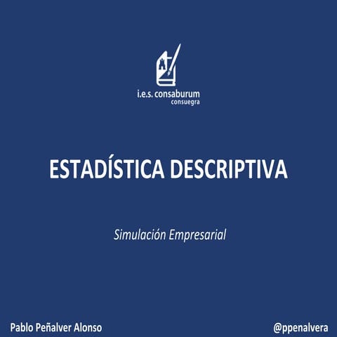 Estadística descriptiva