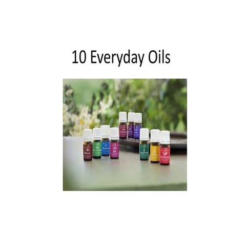 10 everyday oils