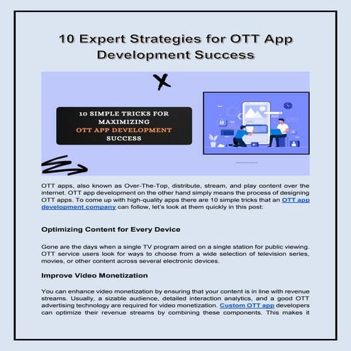 10 Expert Strategies for OTT App Development Success.pdf