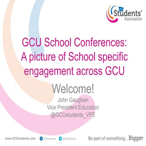 GCU School Conferences Presentation