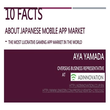 10 Facts About Japanese Market