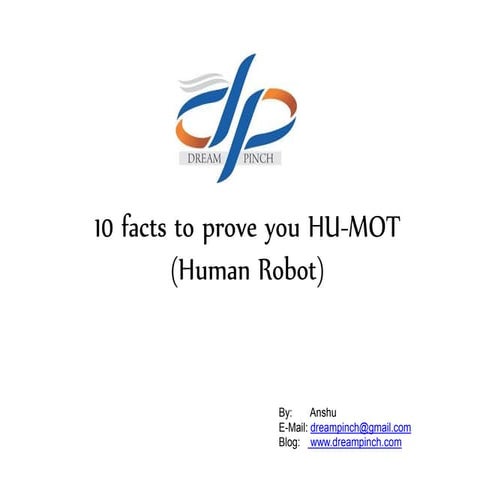 10 facts to prove you HU-MOT