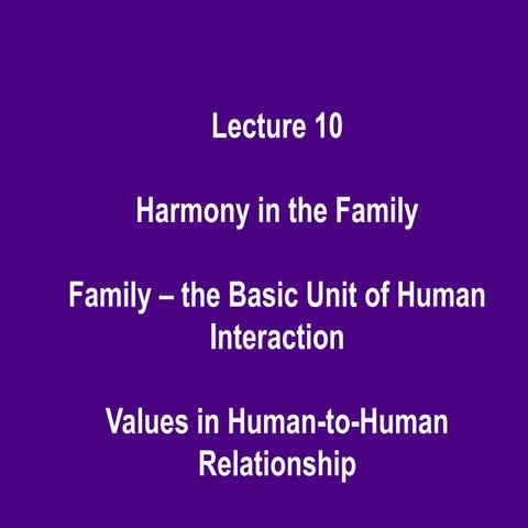 10 FAM - Harmony in the Family.ppt