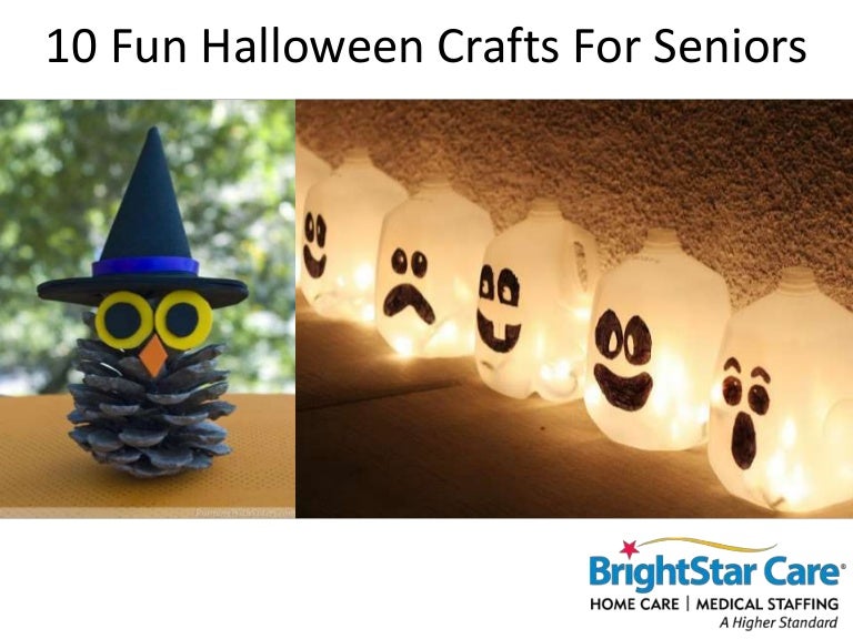 10 Halloween Crafts for Seniors