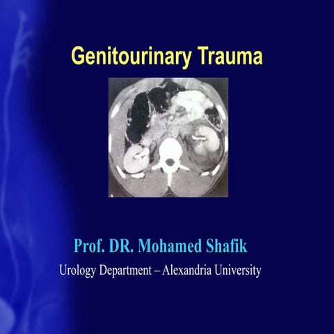 10 genitourinary trauma
