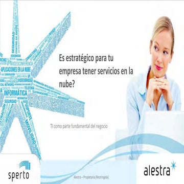 Es estratégico para tu empresa tener servicios en la nube?