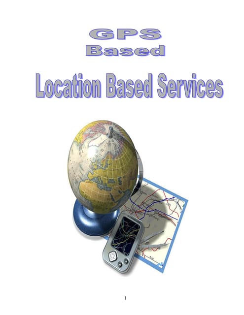 10 gps based location based services