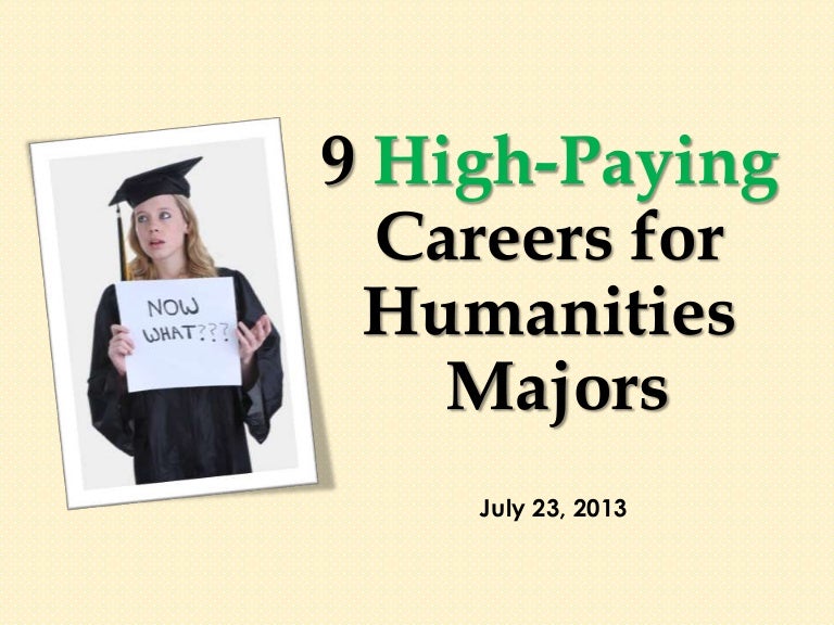10 HighPaying Jobs for Humanities Majors