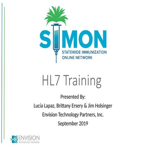 HL7 Training - HL7 Complete Introduction