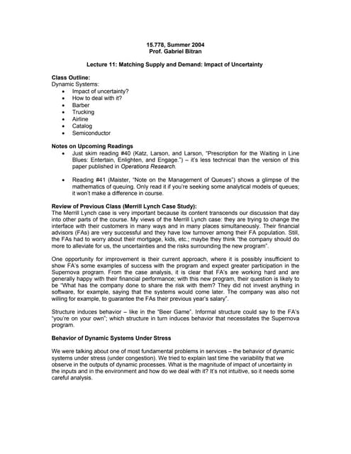 10 impact of uncertainty in matching