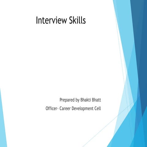 10 Important Points for Interview Skills