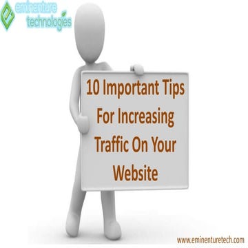 10 Important Tips For Increasing Traffic On Your Website